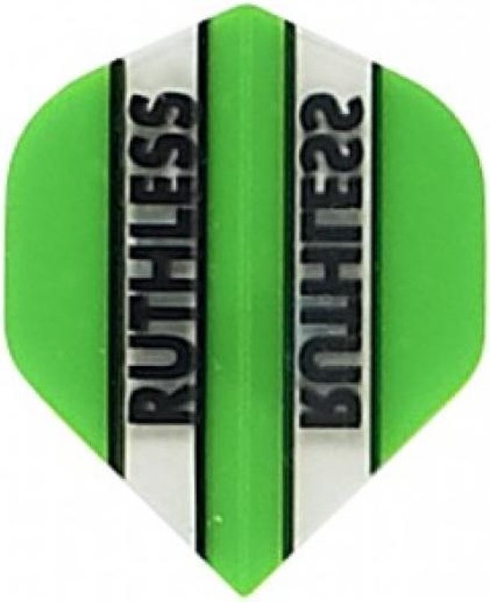 Ruthless flights groen (25 sets) van Ruthless