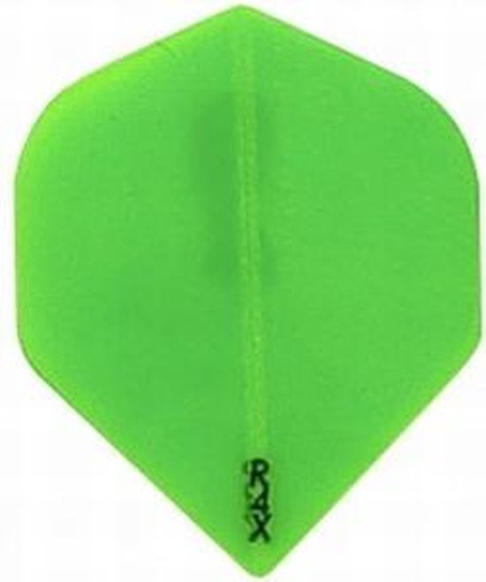 Ruthless flights R4X Transparant Green. Set Ã 3 stuks van Ruthless