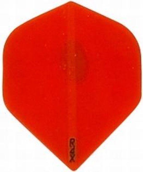 Ruthless flights R4X Transparant Orange.  Set Ã  3 stuks van Ruthless