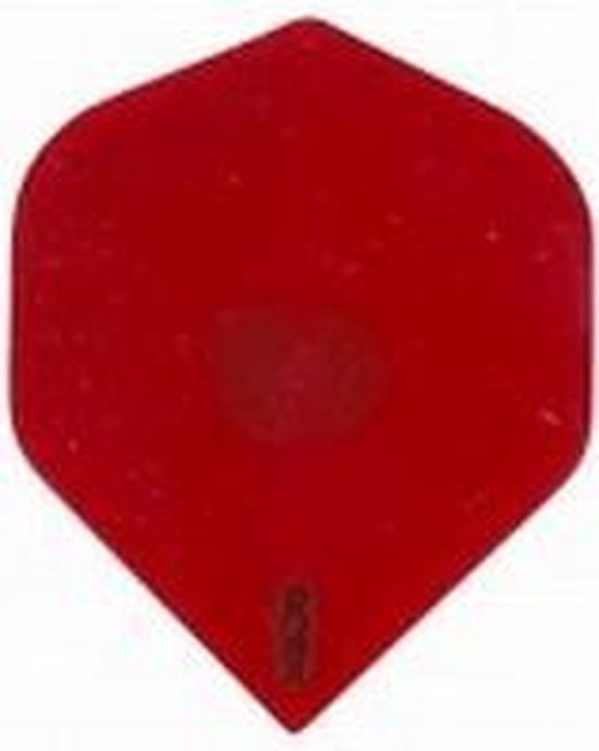 Ruthless flights R4X Transparant Red. Set Ã  3 stuks van Ruthless