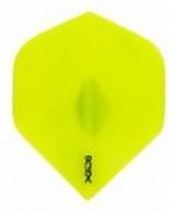 Ruthless flights R4X Transparant Yellow.  Set Ã  3 stuks van Ruthless