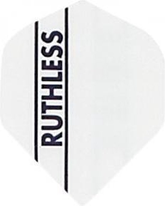 Ruthless Plain White - Dart Flights van Ruthless