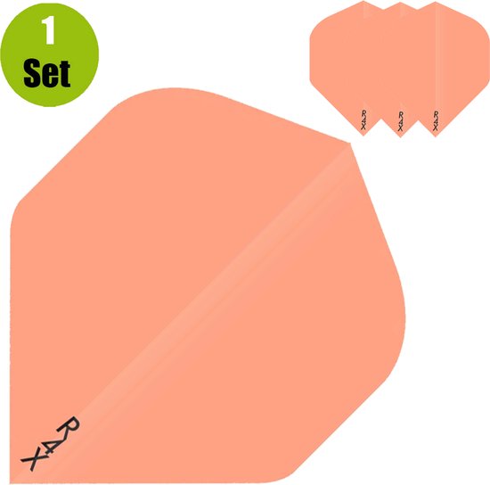 Ruthless R4X Dartflights - Neon Oranje van Merkloos
