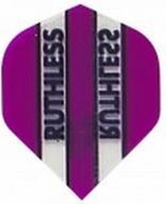 Ruthless Standaard Purple Clear Panels.  Set Ã  3 stuks van Merkloos