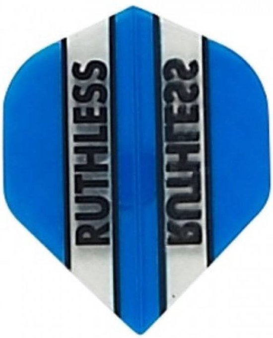 Ruthless Transparant Light Blue - Dart Flights van Ruthless