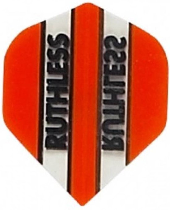 Ruthless Transparant Orange - Dart Flights van Ruthless