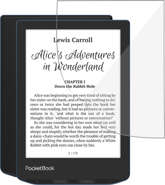 Screenprotector geschikt voor Pocketbook Verse / Verse Pro / Vivlio Light / Vivlio Light HD - Folie Screen Protector van Mobiparts