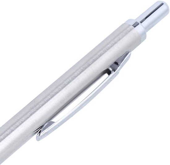 Scriber Scribing Pen JM-094 Engraving Pen Engraving Tool with Tungsten Steel for Metal Glass Ceramics(Silver) van Merkloos