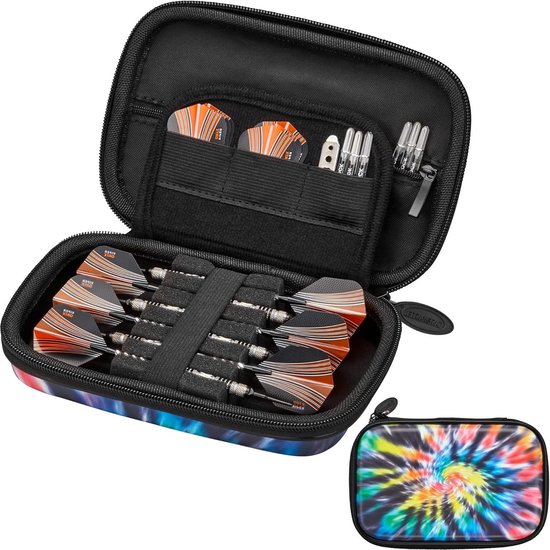 Sentinel Dart Case - Tie Dye Art Series, EVA Foam Interior van Casemaster
