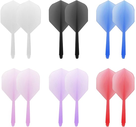Set van 12 Professionele Dart Flights - Ideaal voor Competities en Training van Merkloos