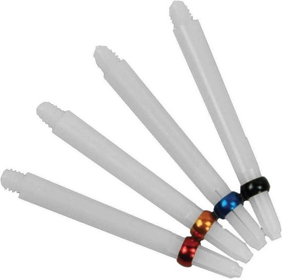 Shaft Ali Rings 3MM Anodised Silver - 3pcs. van Shot!