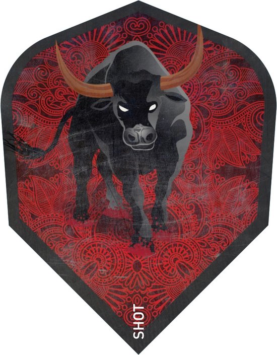 Shot - Americana Longhorn Std - Dart Flights van Shot!