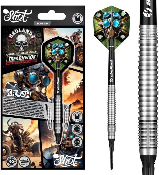 Shot Badlands Krush 90% - Soft Tip Darts