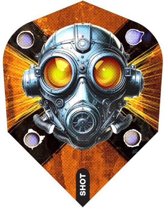 Shot Badlands Rustin Flights - Dart Flights van Merkloos