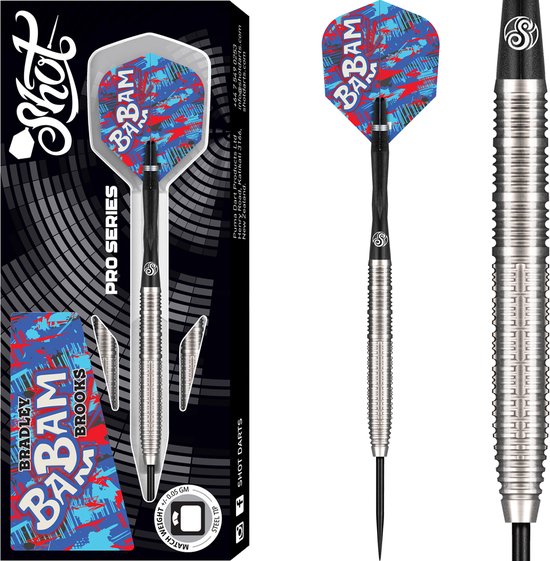Shot Bradley Brooks G2 90% - Dartpijlen van Shot!