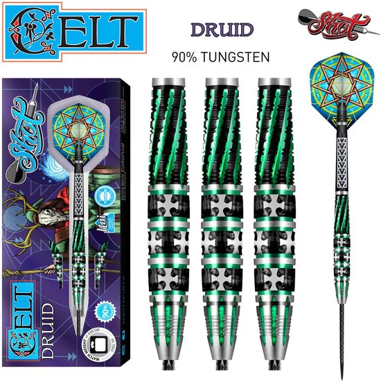 Shot Celt Druid 90% - Dartpijlen van Shot!