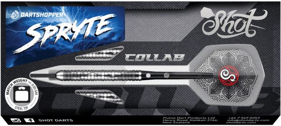 Shot Collab Spryte 90% Dartshopper Exclusives - Dartpijlen van Shot!