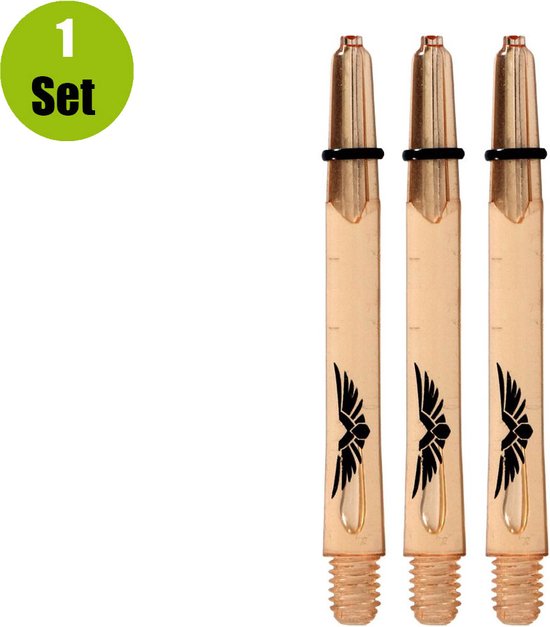 Shot Eagle Claw Dartshafts - Oranje - Medium - (1 Set) van Shot!