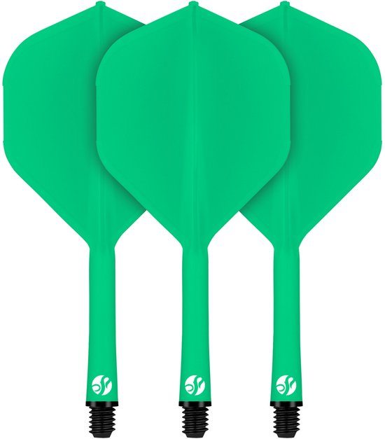 Shot Flight Deck System Green NO2 - Dart Flights