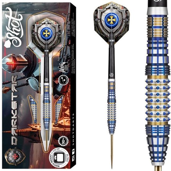 Shot Future Knights Darkstar 90% - Dartpijlen van Shot!