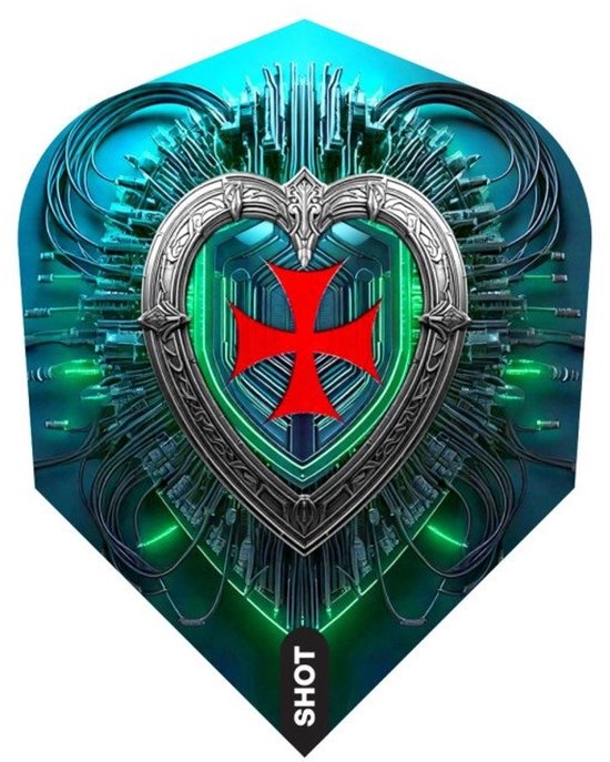 Shot Future Knights Dreadheart NO6 - Dart Flights van Shot!