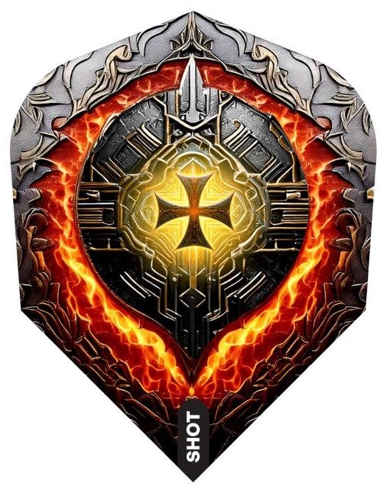Shot Future Knights Hachette NO6 - Dart Flights van Merkloos