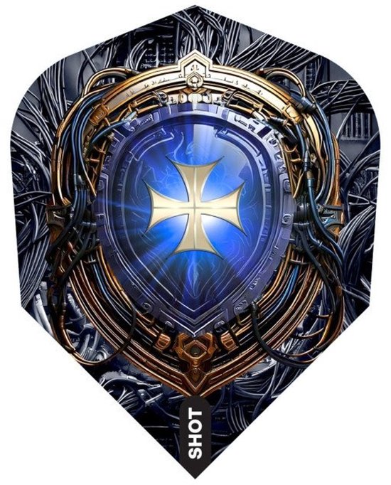 Shot Future Knights Ironsoul NO6 - Dart Flights van Shot!