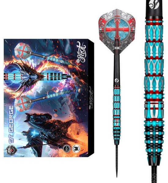 Shot Future Knights St George 95% - Dartpijlen van Merkloos