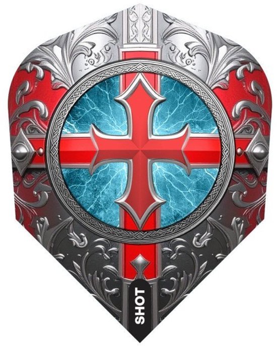 Shot Future Knights St. George NO6 - Dart Flights van Merkloos