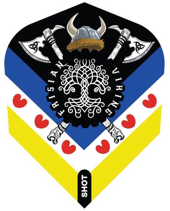 Shot Jitse van der Wal NO6 - Dart Flights van Shot!