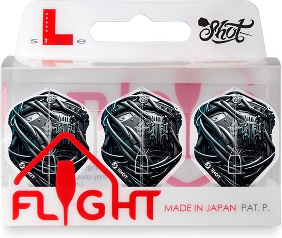 Shot L-Style AI Cyberpunk EZ L1 - Dart Flights van Shot!