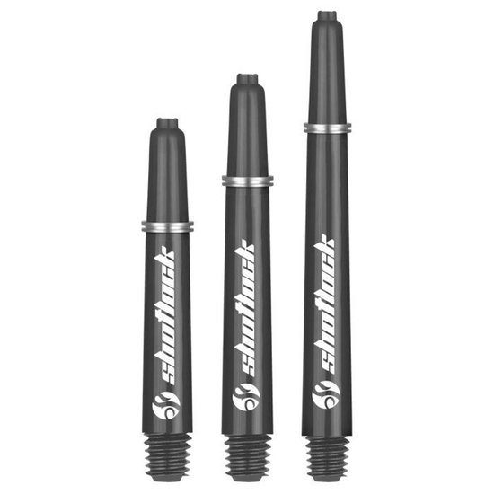 Shot Lock Black - Dart Shafts van Merkloos