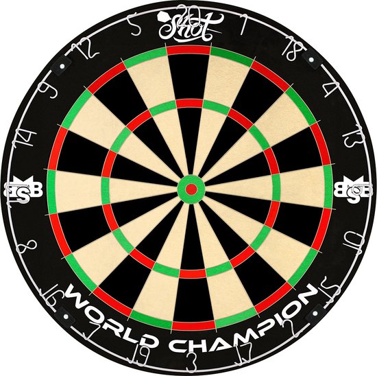 Shot Michael Smith Competition Dartboard van Shot!