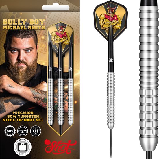 Shot Michael Smith Precision 80% - Dartpijlen - 25 Gram van Shot!