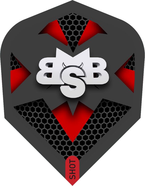 Shot Michael Smith Tenacious Flight Std.6 - Dart Flights van Shot!
