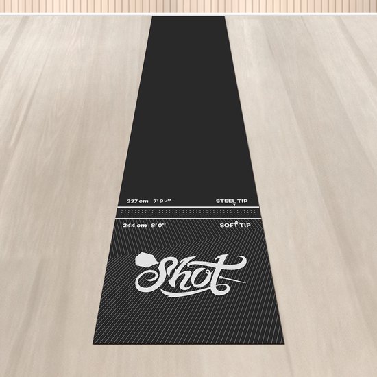 Shot Rec Room Dart Mat 300x60 cm van Shot!