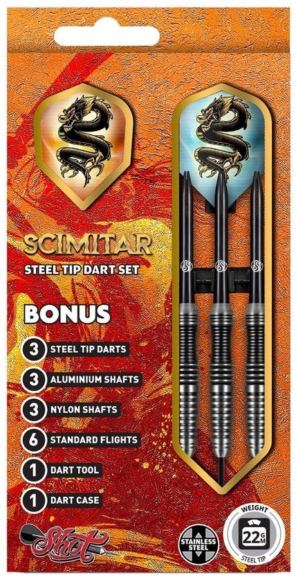 Shot Scimitar Stainless Steel - 24 Gram