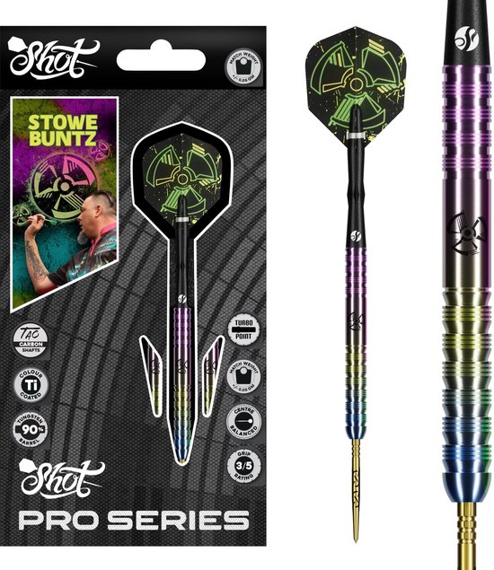 Shot Stowe Buntz 3.0 Turbo Point 90% - Dartpijlen