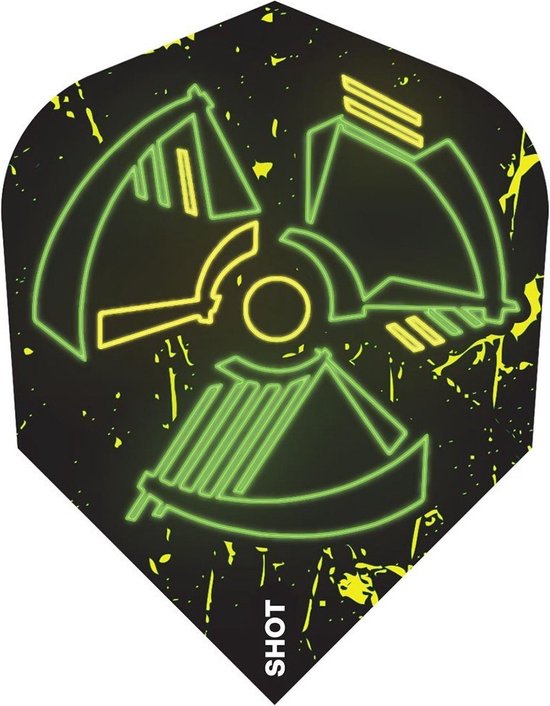 Shot Stowe Buntz Biohazard NO6 - Dart Flights van Shot!