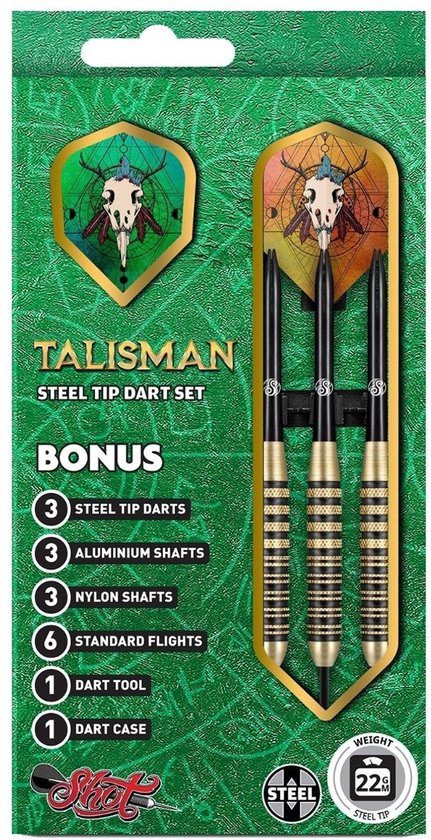 Shot Talisman Brass - 24 Gram van Shot!