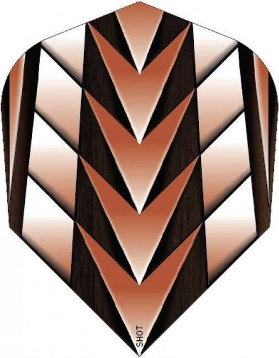 Shot Tribal Weapon Std.6 - Dart Flights van Shot!