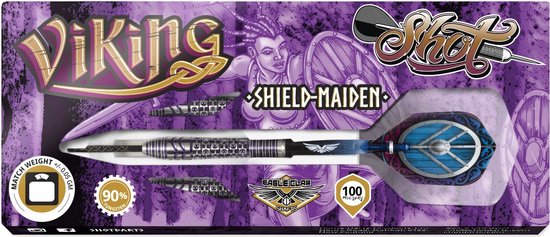 Shot Viking Shield Maiden 90% - Dartpijlen van Merkloos