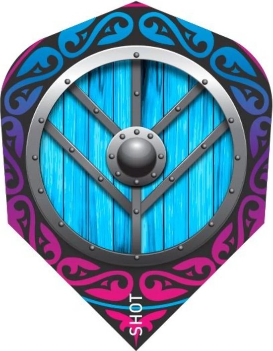 Shot - Viking Shield Maiden Std - Dart Flights van Merkloos
