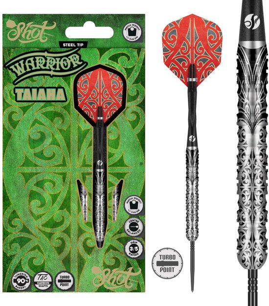 Shot Warrior Taiaha Turbo Point 90% - Dartpijlen