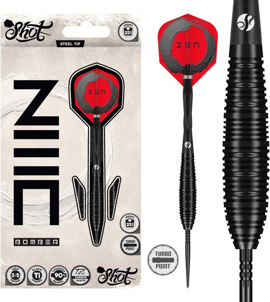 Shot Zen Bomber Turbo Point 90% - Dartpijlen