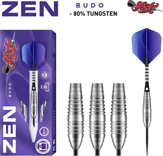 Shot Zen Budo 80% - Dartpijlen - 24 Gram van Shot!
