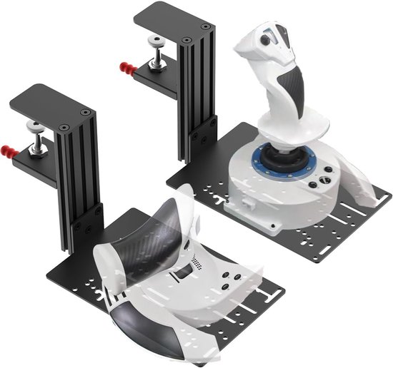 SnelShoppen - Universele Bureauhouder voor Joysticks en Flight Sticks, Compatibel met Diverse Modellen, Stevige Desk Mount, Ideaal voor Gamers en Simu van Snelshoppen