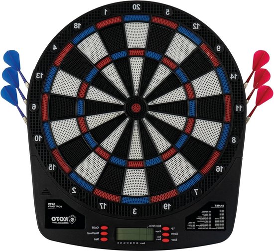 Soft Easy Elektronisch Dartbord met 15.5 inch Scherm van Smartness Games