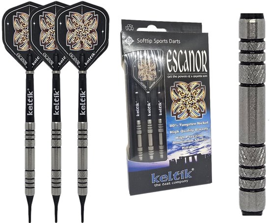 Softdart Soft Dart Pijlen Keltik Escanor 18 g - 80% Tungsten