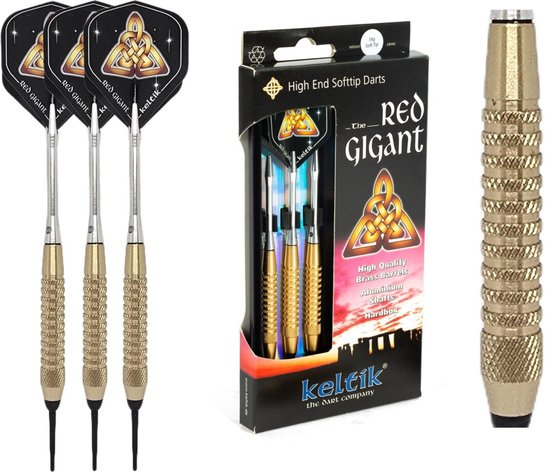 Softdart Soft Dart Pijlen Keltik Red Gigant 18 g